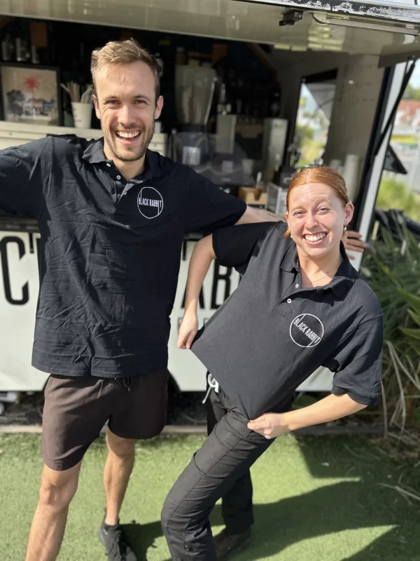 Black Rabbit Polo Shirt